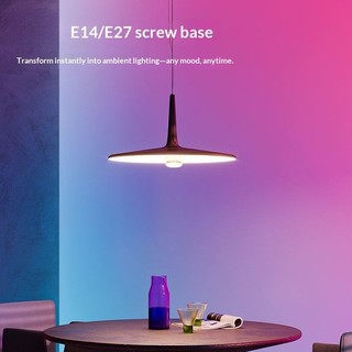 Bóng Đèn LED Màu SMVP E27 E14 220V 12W 16W Tím Hồng Xanh Xanh Đỏ Vàng