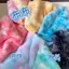 Màu Sắc Rex Thỏ Rab diy Tie-Dye Gradient Lông Thỏ Búp Bê Vải Sang Trọng Đồ Chơi Khăn Vải 5.11