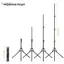 Guansfs Đế đèn chụp ảnh guansfs Vòng kim loại có chân máy ánh sáng Stuido 200cm/ 78,7in Chiều cao tối đa với vít 1/4 inch cho hộp đèn LED phản xạ trong phòng thu