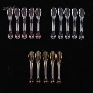 ZMONH 5 Chiếc Nhựa Mỹ Phẩm Thìa Muỗng Kem Dưỡng Mắt Chống Nhăn Mắt Máy Mát Xa Mắt Sti Mặt nạ Thìa Dụng Cụ Chăm Sóc Da