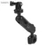 Guansfs Giá đỡ gắn camera trên tay cầm xe máy Akozon cho máy ảnh thể thao & điện thoại di động - Điều chỉnh 360° Phù hợp với tay lái 9-16mm