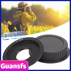 guansfs Hilitand cho C? Vòng chuyển đổi ống kính có ngàm C phía sau cho máy ảnh EF/EF?S