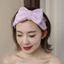 Rửa Mặt Sang Trọng Tóc Dây Tóc Phụ Kiện Tóc San Hô Lông Cừu Rửa Trang Điểm Nơ Dễ Thương Tóc