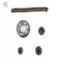 Bộ Bánh Xe DIY cho Điện Ván Trượt - 4 Cái, Xích Bánh Răng 27 Tooth, Kích thước 9x27G, 8mm