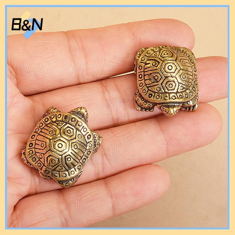 B & N 1 Đồng Cổ Chắc Chắn Rùa Đồ Trang Trí Tuổi Thọ Động Vật Điêu Khắc Văn Phòng Tại Nhà Bàn Trang Trí Mô Phỏng Trang Trí.