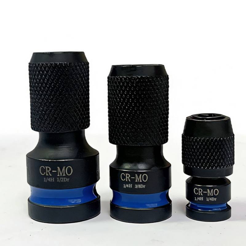 Bộ chuyển đổi lục giác tác động SWEET cho tuốc nơ vít Bit 1 / 2 3 / 8 1 / 4 inch Ổ đĩa vuông sang 1 / 4 inch Qui phát hành cờ lê lục giác n