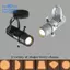 Theo dõi Thanh chiếu sáng có thể điều chỉnh độ sáng Chế độ biến đổi Focus COB Downlight LED Đèn trần 15W Trung tâm mua sắm Đèn pha KTV Trắng