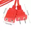 MAKY 1.5 / 2 / 2.5 / 4M Dây Nguồn Nối Dài Nam Dây Nối Dài 2 Pin Có Bật / Tắt Nút Công Tắc Cáp Dây VN