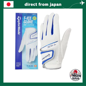 Găng tay golf làm mát TaylorMade T-ICE 4.0 màu White Blue dành cho nam, tay trái, mã TL934