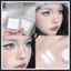 【Roshy】Bảng phấn mắt đơn sắc chất phấn mịn dùng để bắt sáng và định hình. lâu trôi dạng lì