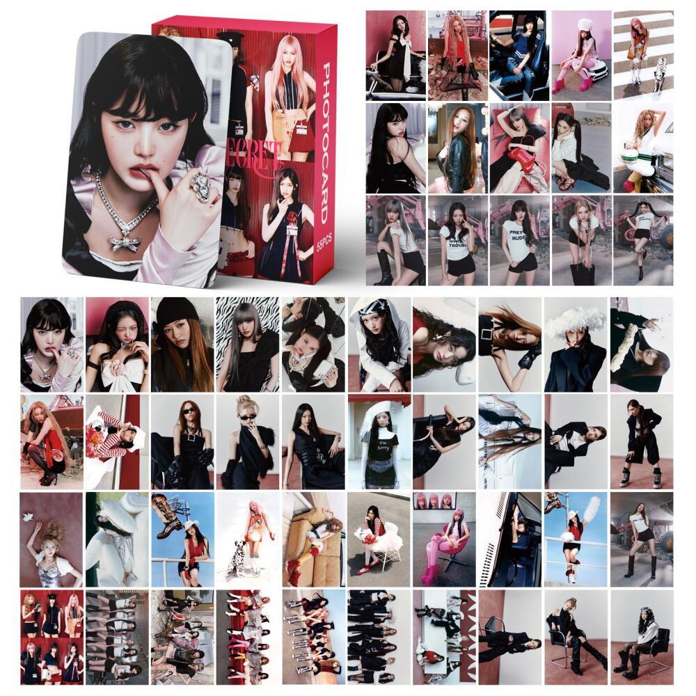 LINXX 55 CÁI IVE SECRET Album Lomo Cards Kpop Girl Group IDOL Fan Bộ Thẻ Ảnh Hàng Hóa Quà Tặng Ngày Lễ Cho Người Hâm Mộ