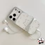 Ốp Điện Thoại Mèo Dễ Thương Cho Vivo T5X T4X T4R T4 Ultra T3X T3 T2X Lite T2 T1 Pro Snapdragon680 S50 S30 Pro Mini 5G 4G Da PU Hoạt Hình Kitty Đơn Giản Ins Phong Cách 3D Vỏ Mềm