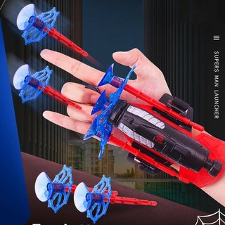 Trẻ Em Anh Hùng Phóng Đồ Chơi Cổ Tay Phi Tiêu Dính An Toàn Không Độc Hại Vải Nhựa Cho Bé Trai Tưởng Tượng Chơi