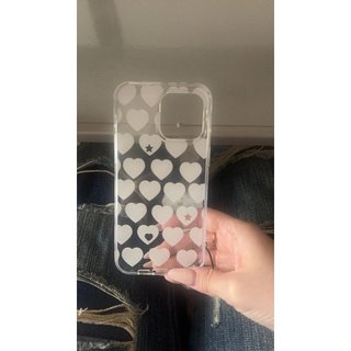 Ốp Điện Thoại Thích Hợp Cho iPhone White Love iPhone16pro Vỏ Điện Thoại iPhone17promax / 15 Vỏ Mềm 14pro Trong Suốt 13 12 11 Vỏ Bảo Vệ 6BBA