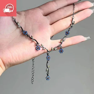 Mặt Dây Chuyền Phong Cách Retro Hoa Trung Quốc - Vòng Cổ Thời Trang Cho Nữ