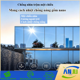 Phim Cách Nhiệt Chống Nắng Kính, Giảm ánh Nắng Chiếu Vào Cửa Sổ, Chống Nhìn Trộm, Che Sáng Dày Hơn