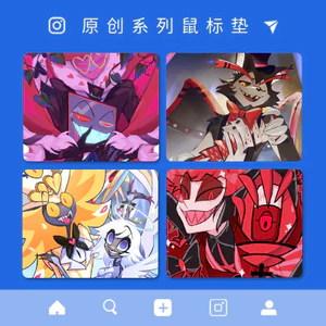✨Sản phẩm mới✨Hell Inn Hai Chiều Anime Chuột Pad Văn Phòng Viết Bàn Bàn Phím Trò Chơi Miếng Lót Chuột Anime Hoạt Hình Nữ✨Sự kiện✨