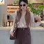 Khăn Quàng Cổ Tam Giác Melard Retro Cho Nữ - Cao Cấp Và Ấm Áp