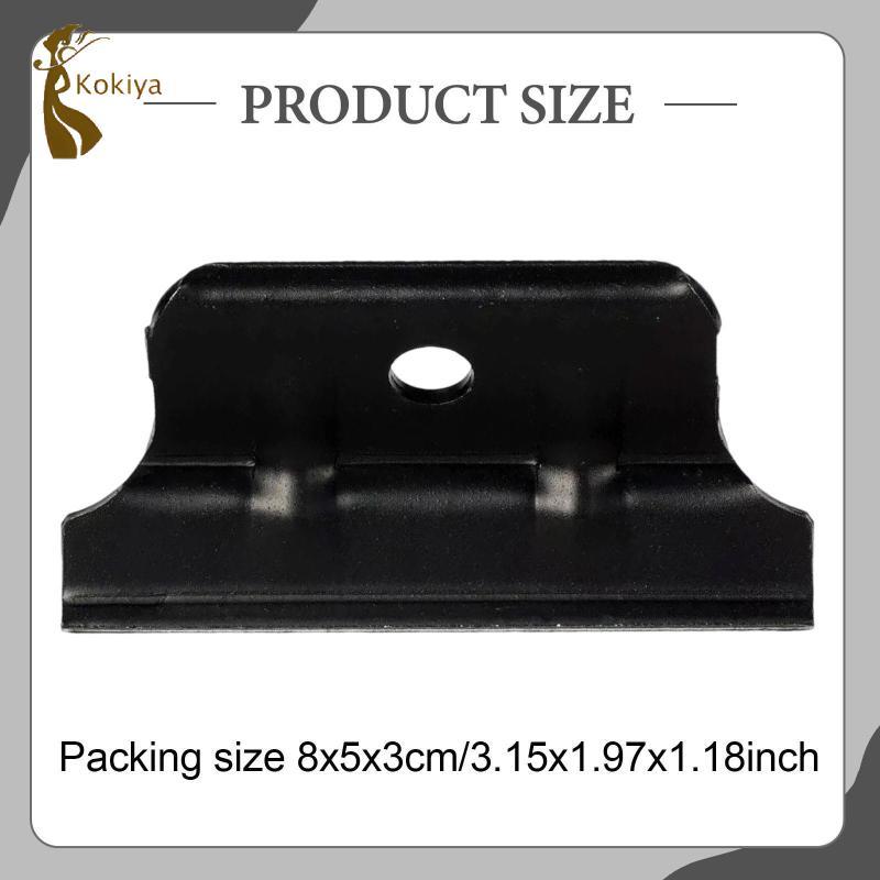 Giá đỡ pin ô tô Giá đỡ khay lắp đặt kim loại màu đen cho Hyundai Santa Fe Accent Kia Rio Bảo trì