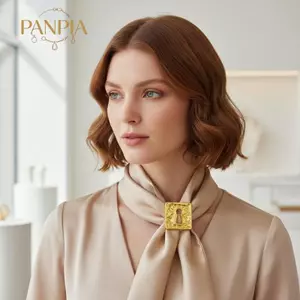 PNPIA - Khóa sang trọng hợp kim, phù hợp cho tiệc thời trang và quần áo nữ