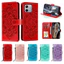 Ốp Điện Thoại Da Hoa Emboss Cho Honor 600 Lite 5G Honor 600Lite LNA-NX1 5G Ví Datura Flip Book Case Cover Funda