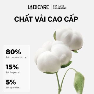Tất vớ nam nữ sợi tự nhiên LADICARE [5 TẶNG 1] cao cấp dày dặn không đường may mềm mại êm ái thoáng khí