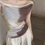 Milyfashion Slim-fit Slimmer Look Pure Desire Smudge Tranh sơn dầu trừu tượng In gạc Dây đeo quây không đều Y2K Nữ tính Phong cách Hàn Quốc YPXG