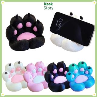 [Giao hàng từ Việt Nam] Giá đỡ điện thoại móng vuốt NOOKSTORY, Giá đỡ điện thoại hình mèo vui nhộn, Giá đỡ điện thoại di động in bền dễ thương cho người sắp xếp máy tính để bàn