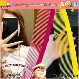 Lược chải tóc thẳng ORDOBOX, Lược khổng lồ bằng nhựa, Quà tặng Lược massage gỡ rối tóc Đạo cụ sân khấu và biểu diễn
