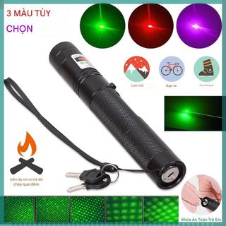 Bút laser xanh công suất cao, điều chỉnh tiêu cự, đèn pin laser mạnh mẽ, dùng để bán mô hình