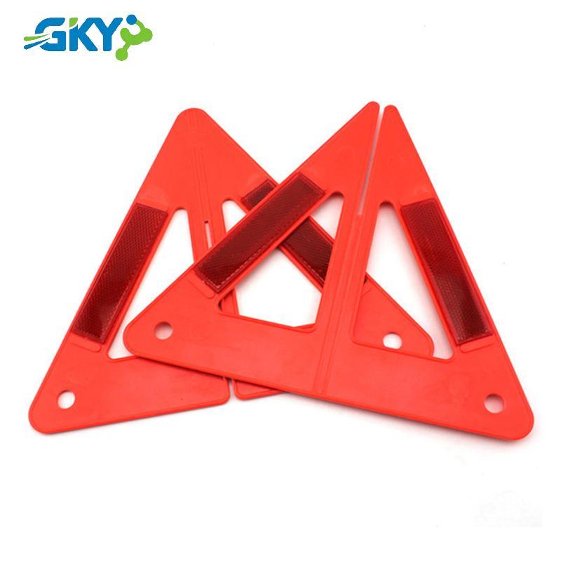 GKY Xe Di Động Tự Động Phản Quang Cảnh Báo Giao Thông Ký Tam Giác Có Thể Gập Lại Chắc Chắn Đứng Chân Máy Đường Khẩn Cấp StandbyCar Phụ Kiện GKY