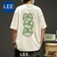 100% Cotton 220g Áo Thun Tân Cương Cotton Mùa Hè 2024 Phong Cách Mới Ếch In Rời Thường Ngày Nửa Tay Top