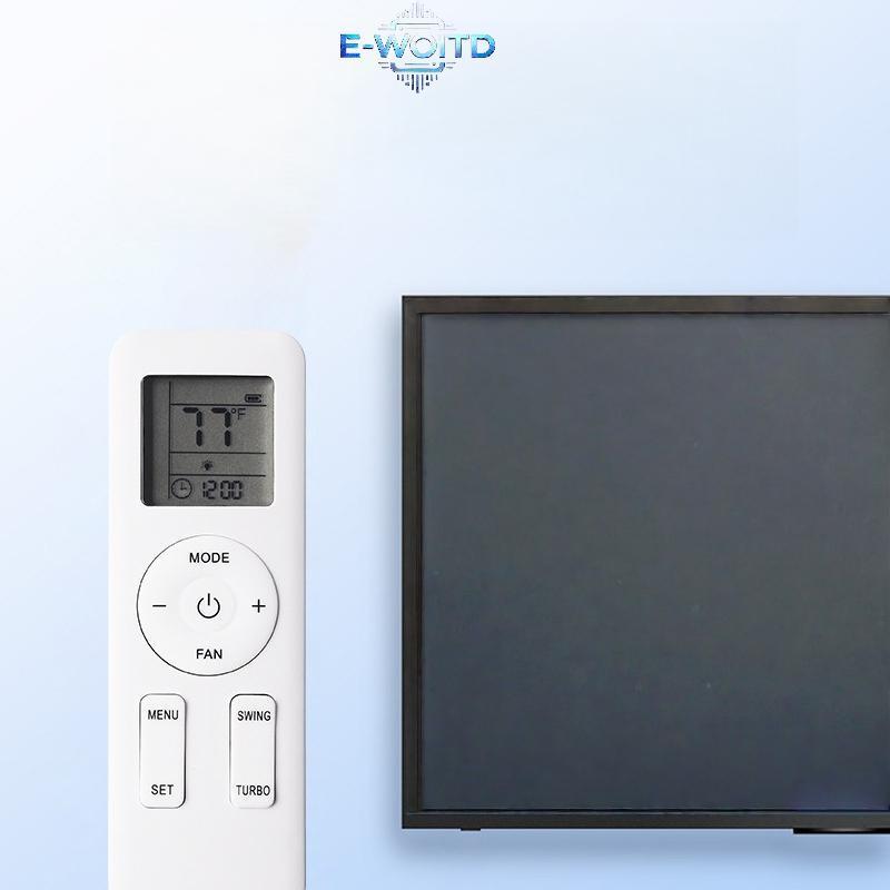 E-WOITD 1 Cái Cho Máy Điều Hòa GREE YAY1F1 YAY1F2 GWC12AAC-D3NNA1D / I GWC18AAD-D3NNA1D / Tôi Thay Thế YAY1FF Điều Khiển Từ Xa AC E-WOITD