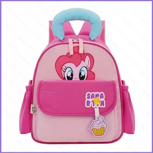 SQ11 Ba lô My Little Pony dành cho học sinh tiểu học Nhẹ sức chứa lớn Túi đi học dễ thương cho trẻ em