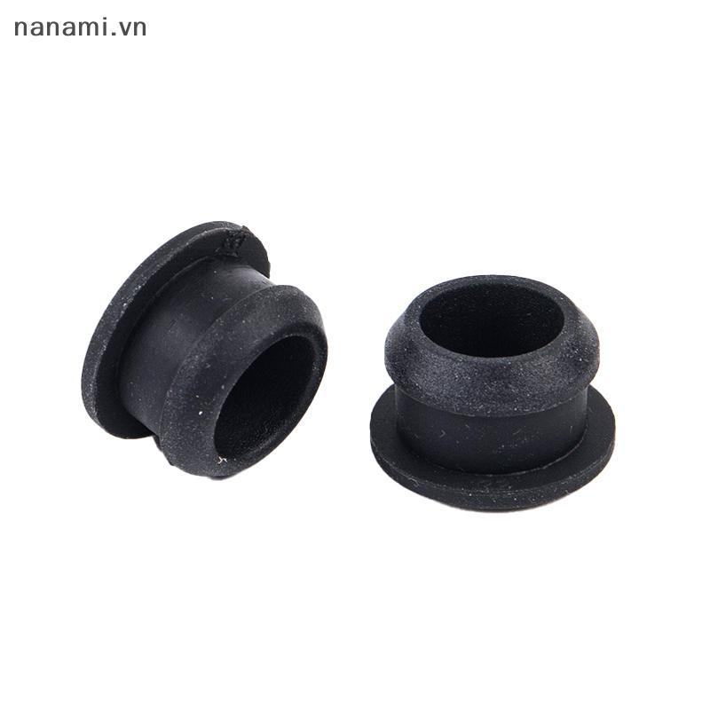 [nanami] 10 chiếc Nút cắm lỗ gắn cao su silicon 2,5-14mm nking End Caps Nút chặn kín [VN]