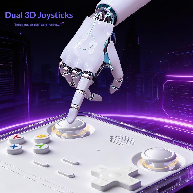 Hộp bảo vệ chống bụi trong suốt QIUWU Cầm tay R36S Ultra để lưu trữ thiết bị chơi Game an toàn.