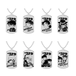 Thám Tử Lừng Danh Conan Anime Hàng Hóa Vòng Cổ Kaitou Kid Shinichi Haihara Ai Quân Sự Thương Hiệu Cặp Đôi Mặt Dây Chuyền Chữ