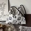 Mèo Trong Chợ Rau Nguyên Bản Thêu Denim Đơn Giản Thiết Kế Niche Tote Xuân Hè Phù Hợp Với Tất Cả Trận Đấu Túi Vải Handmade Niche
