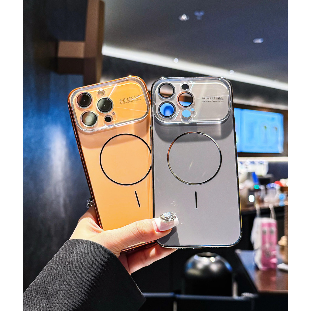 Ốp điện thoại từ tính iPhone 17 Pro Max Vỏ bảo vệ tản nhiệt Cửa sổ lớn, Bảo vệ toàn diện, Tương thích với iPhone 16 Pro Max, Vỏ iPhone 16 mới, 15 Pro Max, iPhone 13