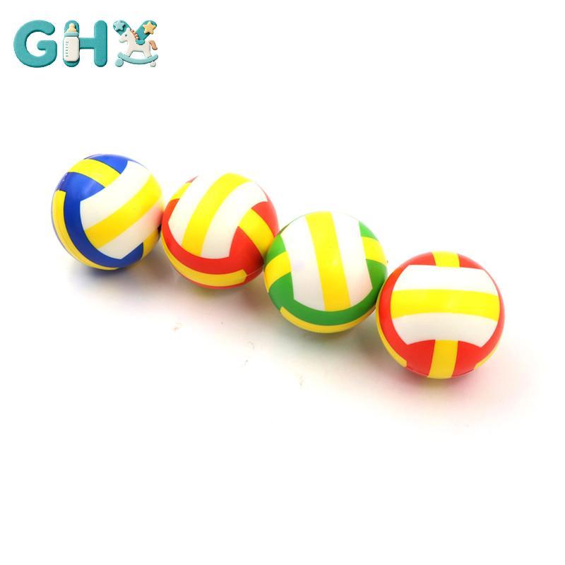 GHX 1PC Giảm Căng Thẳng Lỗ Thông Hơi Bóng Chuyền Mini Bóp Bóng Xốp Trẻ Em Đồ Chơi Ngoài Trời VN