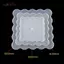 AqToCna DIY khay đựng trái cây ba lớp khay trà khuôn silicone nhựa epoxy khay nhựa khuôn AqToCna