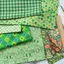Ngày Thánh patricks Ngày Thánh patricks Ngày Lễ Quốc khánh Ireland Vải Cotton Nguyên Chất Bốn Lá Cỏ Ba Lá Handmade DIY5.5