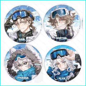 HK1 Nhận Dạng V Huy Hiệu Người Truy Tìm Norton Campbell Phụ Kiện Ithaqua Thổ Cẩm Anime Ngoại Vi Quà Tặng Bạn Bè KH1