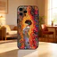Ốp điện thoại TP-2 Art of G-Gustav Klimt cho iPhone17,16,15,13,12 Plus, Max Soft Silicone Black Cover