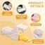 Dành Cho Bánh Mì, Bánh, Bánh Quy Máy Thái Bơ Có Nắp Bảo Quản Kín & Lưỡi Dao Cắt Bơ Bằng Thép Không Gỉ