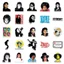 51 Chiếc Michael Jackson Ngoại Vi Graffiti Ins Hành Lý Ván Trượt Laptop Xe Trang Trí Dán Quà Tặng Sinh Nhật