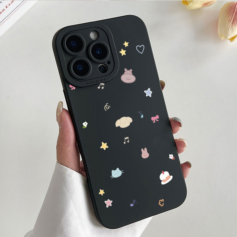 Ốp lưng iPhone Vỏ máy ảnh silicon - iP 7/8/X/XS/XR/11/12/13/14/15/16/17/Plus/Air/Pro/Max