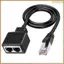 LAN Ethernet Adaptador RJ45 Nam Đến 2 Nữ Bộ Chia RJ45 1 Đến 2 Cáp Chuyển Đổi Mạng LAN Ethernet