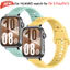 Dây đeo silicon phát hành nhanh tương thích cho Huawei Watch Fit 5 / Fit 5 Pro / Fit 4 / Fit 4Pro / Fit 3 dây đeo đồng hồ thể thao thoáng khí