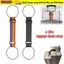 ESSENCEH 1 / 2 Dây nối hành lý, Dây đeo đàn hồi hành lý có thể điều chỉnh di động, Dây đeo đóng gói hành lý đa năng Phụ kiện Luggag